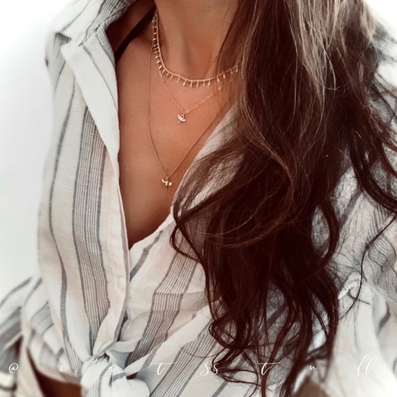 Tiny Shark Tooth Necklace - Picture 3 of 4